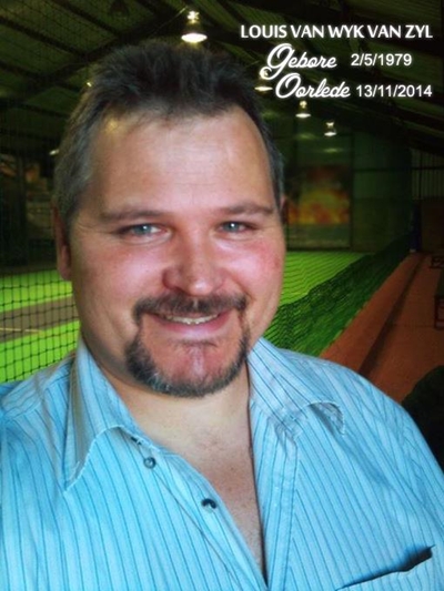 Louis van Wyk van Zyl sterf skielik
